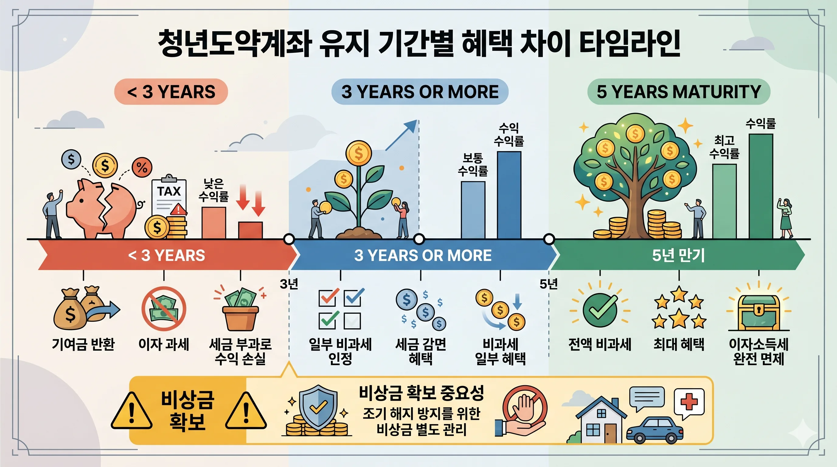 청년도약계좌 중도해지 리스크