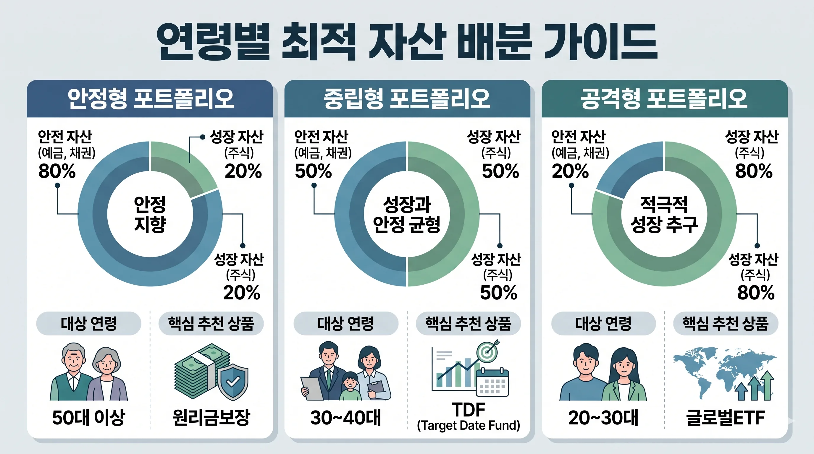 IRP 투자 성향별 포트폴리오