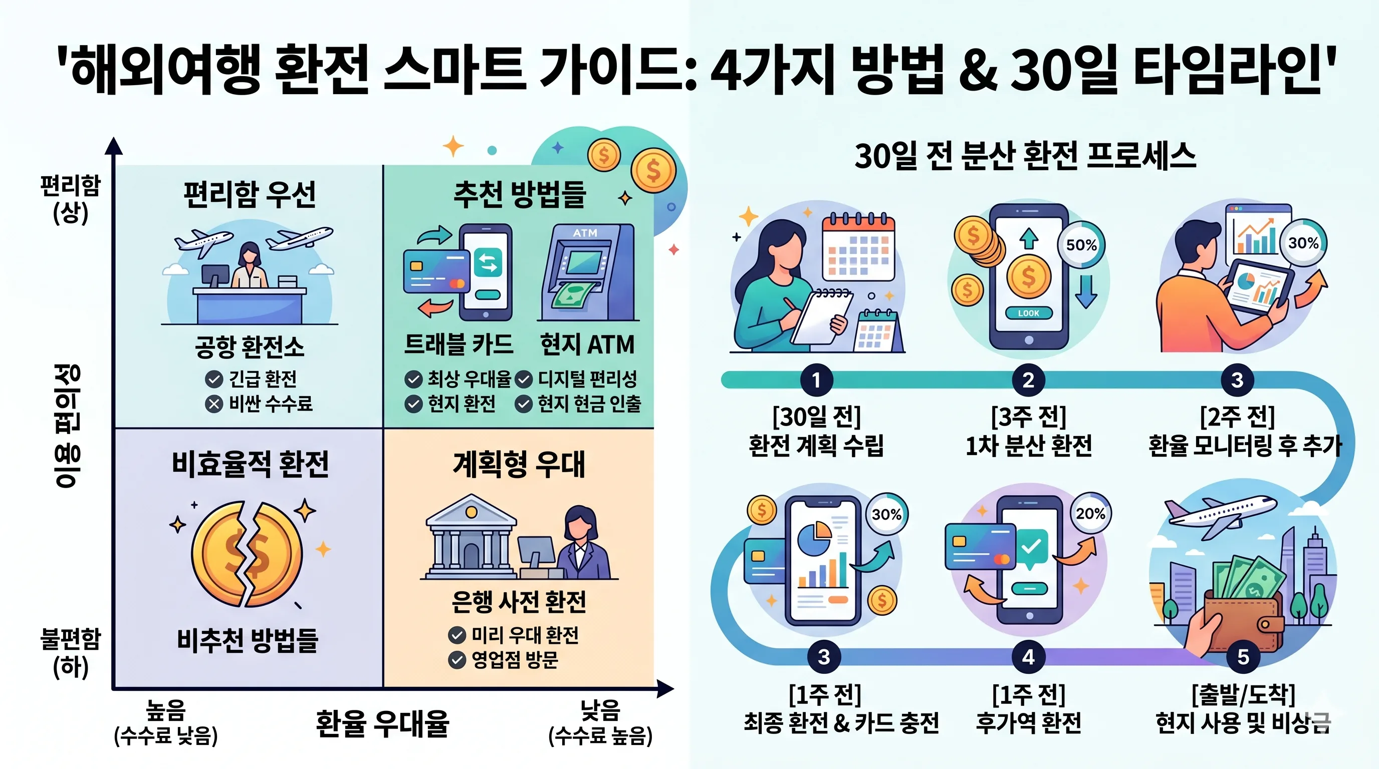 일본 여행 환전 방법 비교 트래블카드
