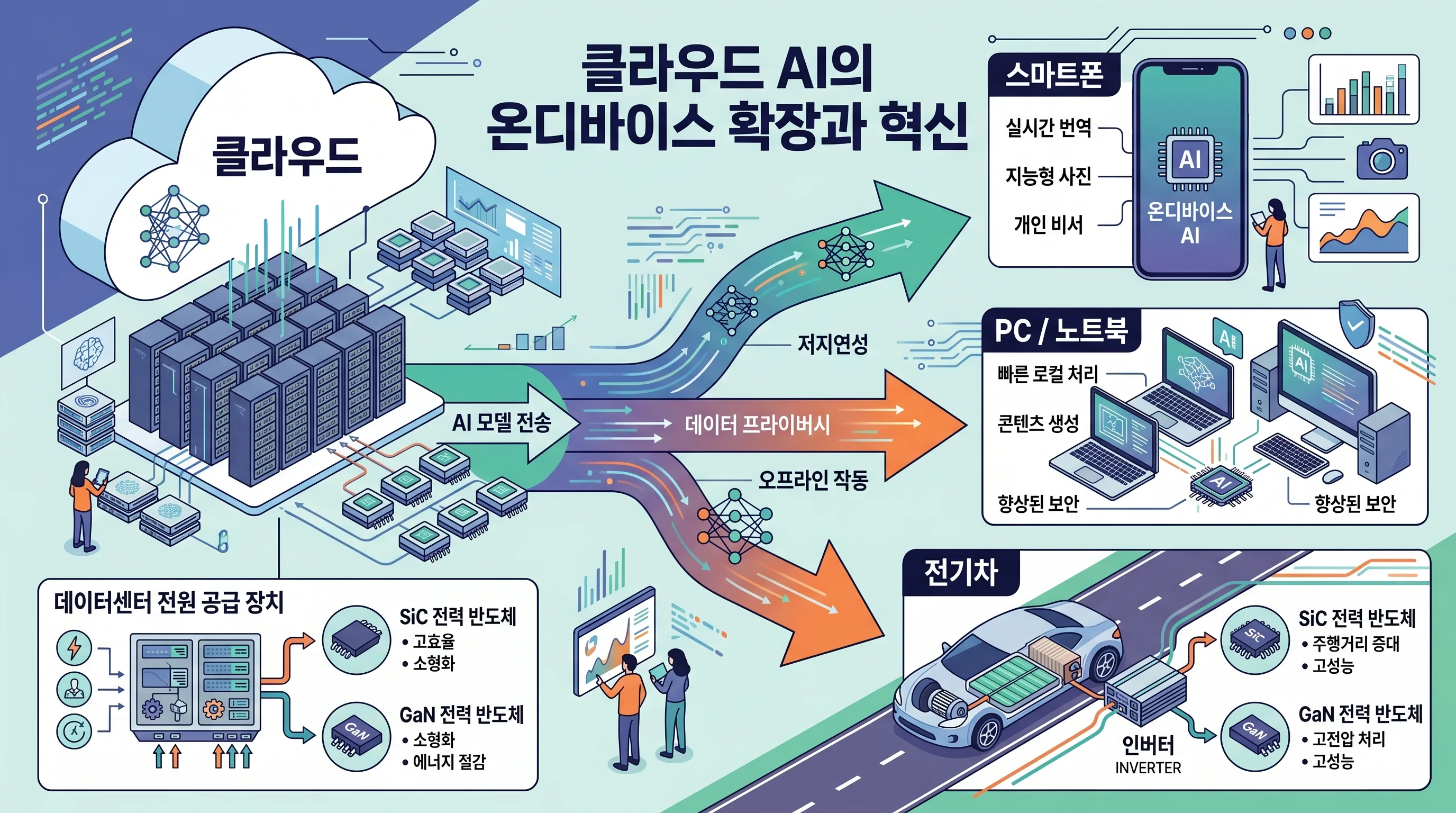 온디바이스 AI SiC GaN 전력반도체