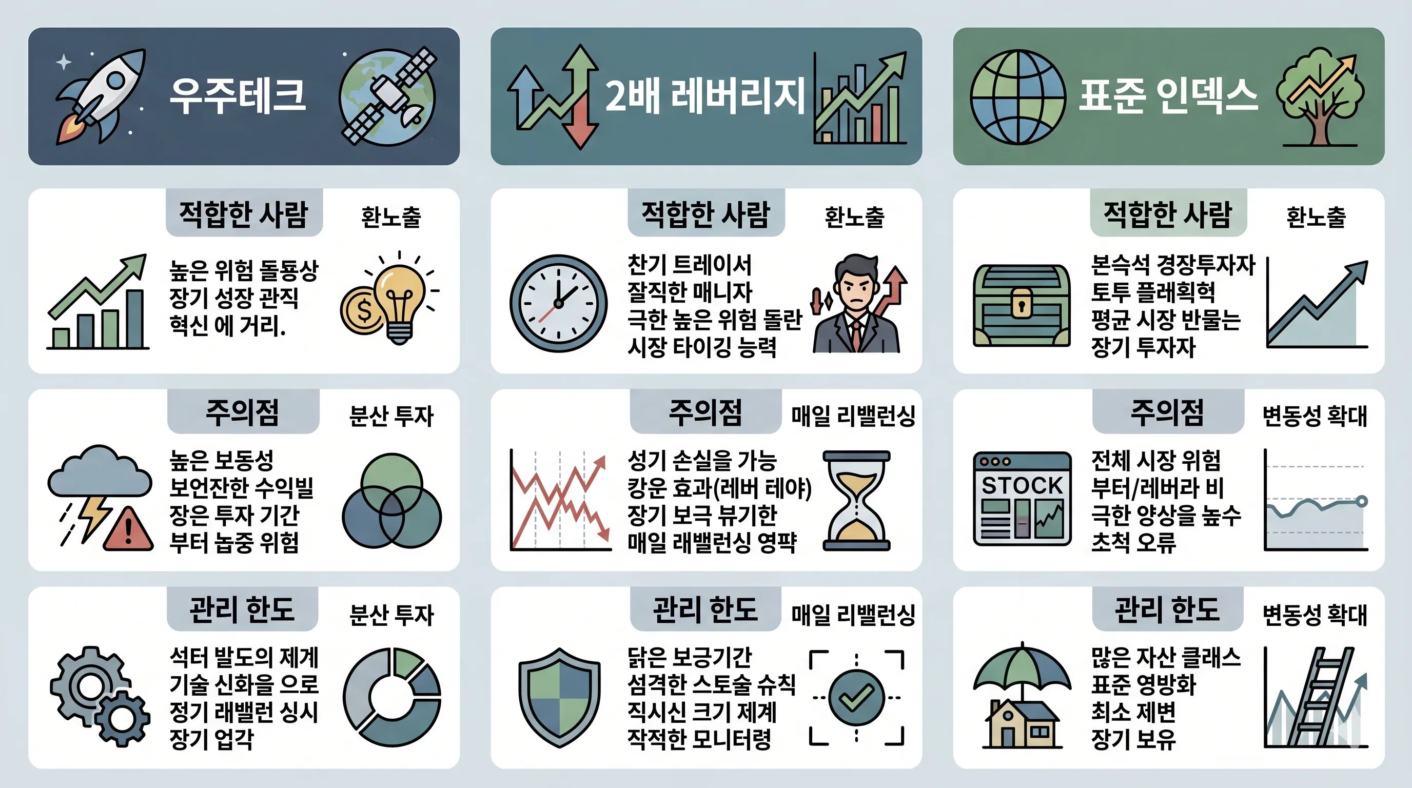ETF 테마 비교표