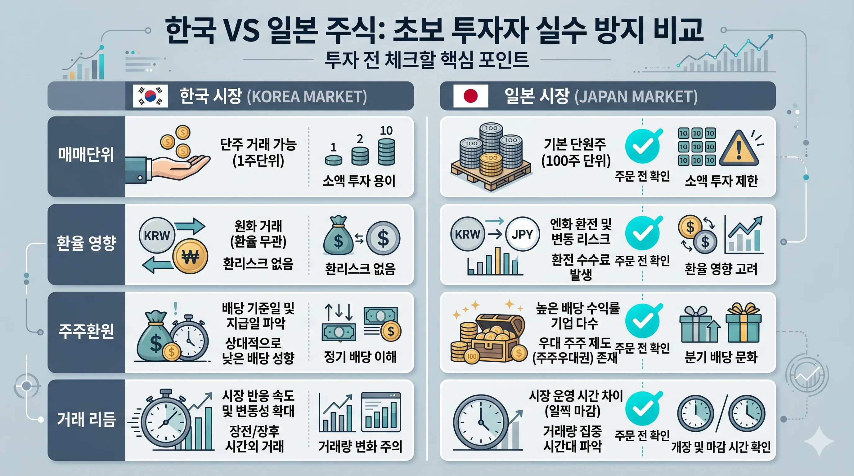 한국 일본 차이