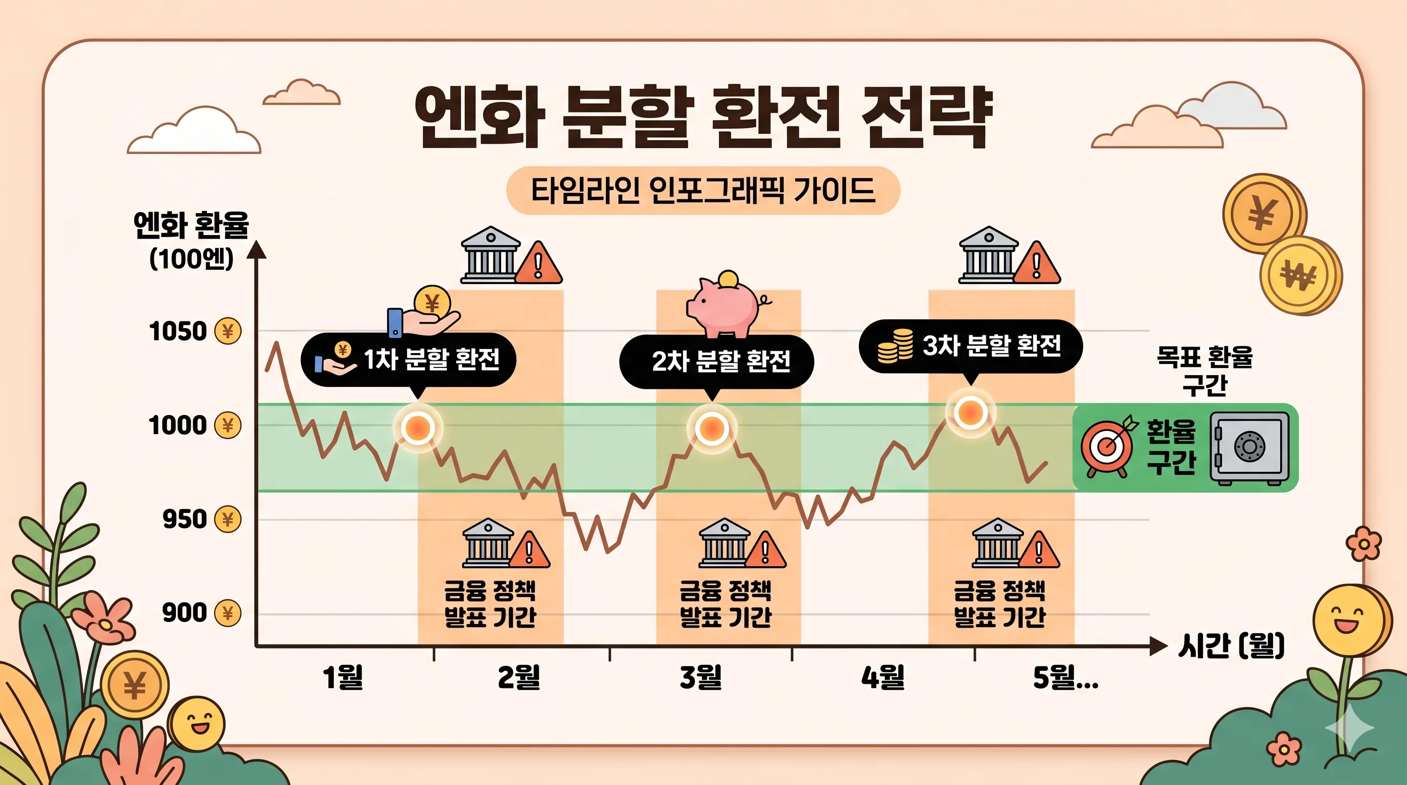 엔화 분할 환전 타이밍 전략